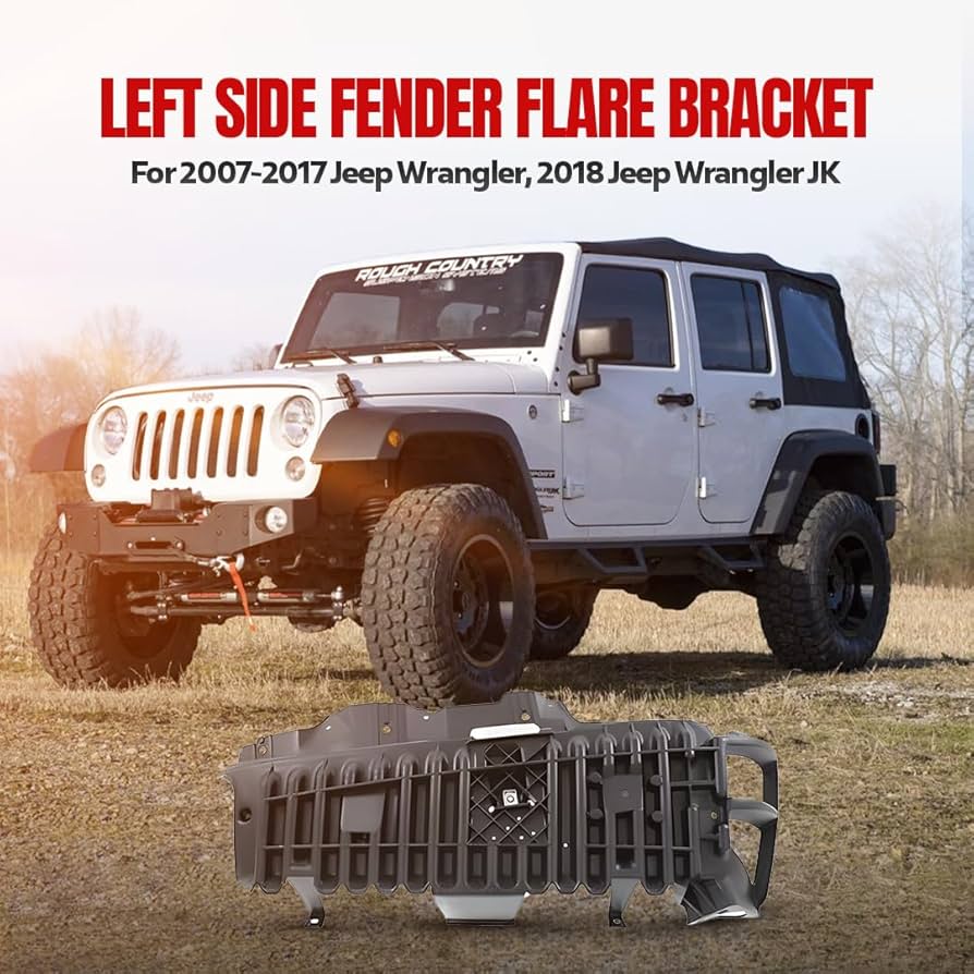 Jeep - らぷ Fishbone Offroad FB22088 Mid-Width Front Bumper for 18-21